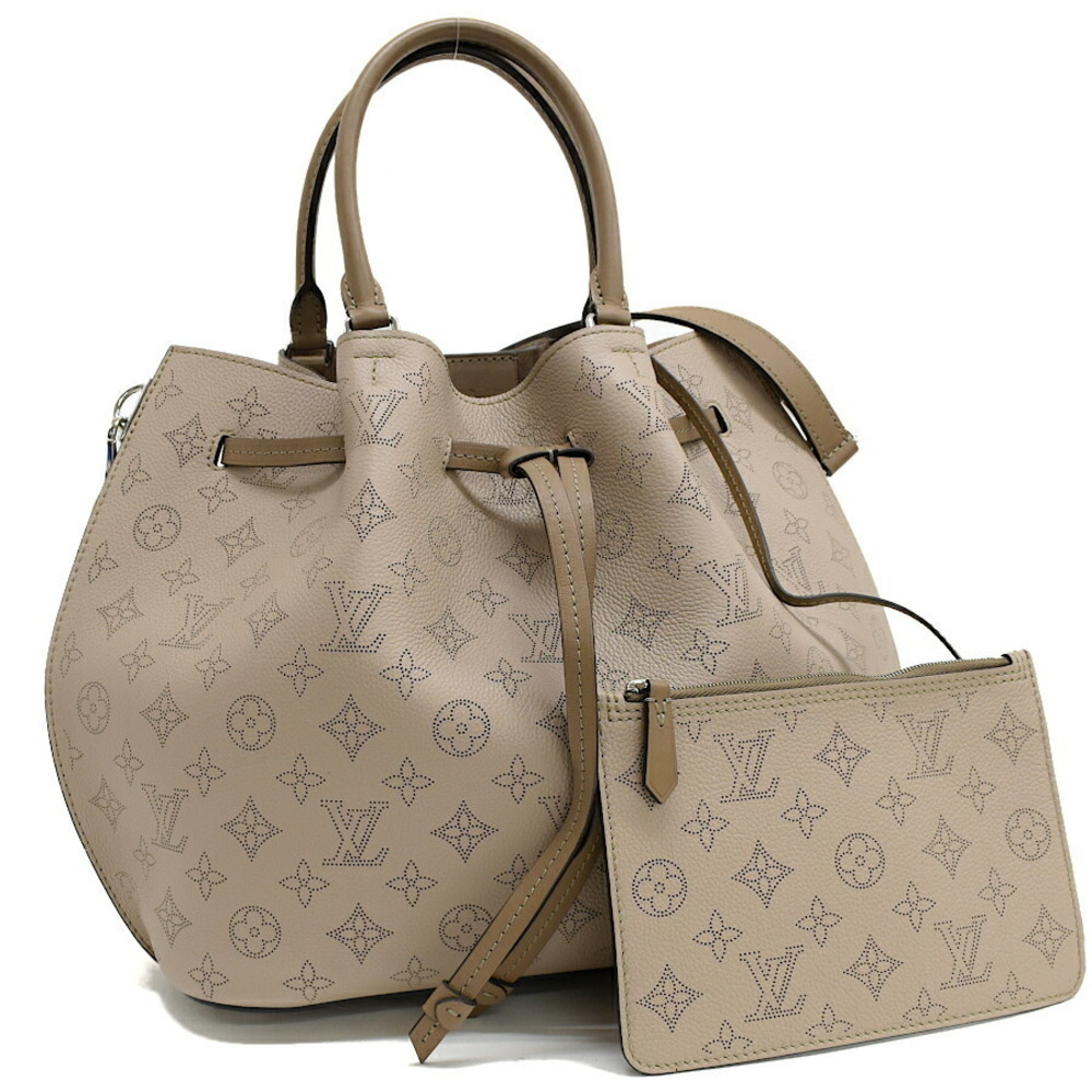 Louis Vuitton Girolata Handbag Mahina Galle Gray Giroratta
